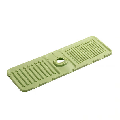 Faucet Guard & Draining Mat ~ Keep counters dry and spotless all day.