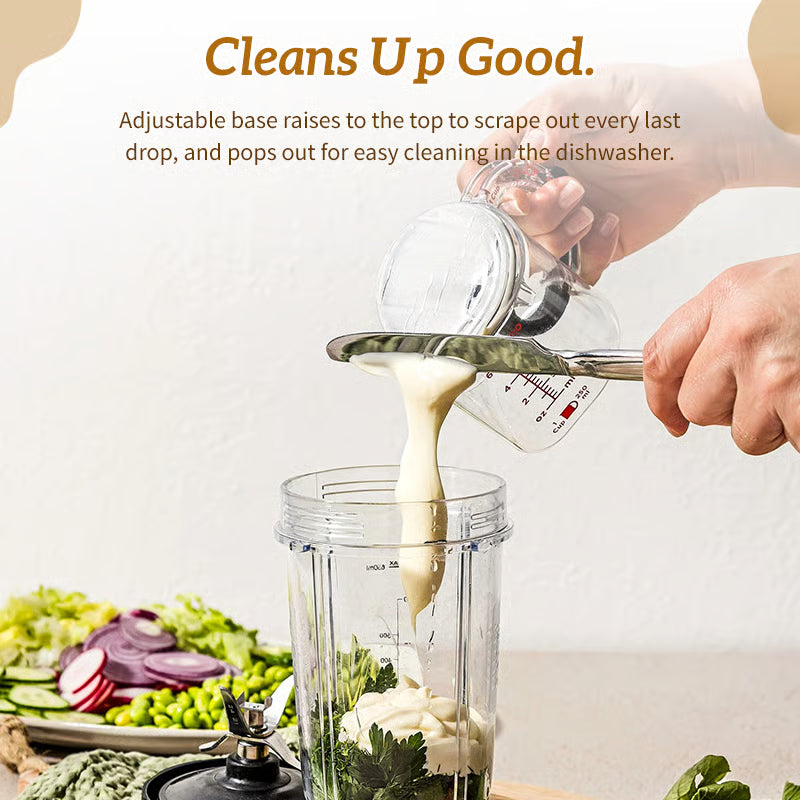 4-in-1 Adjustable Measuring Cup ▶︎ From flour to honey, one cup rules them all