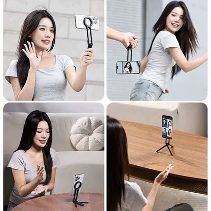 Portable Phone Holder Tripod ~ Capture perfect shots in seconds.