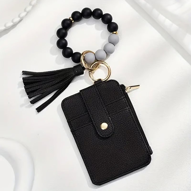 Boho Beaded Wallet ~ Chic grab-and-go piece for any outfit.