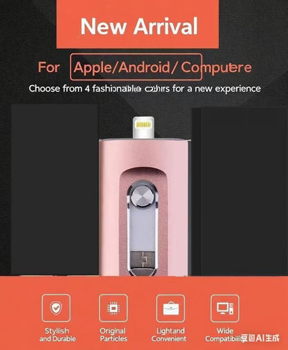 3 in 1 Flash Drive ▶︎ For files that should never exist