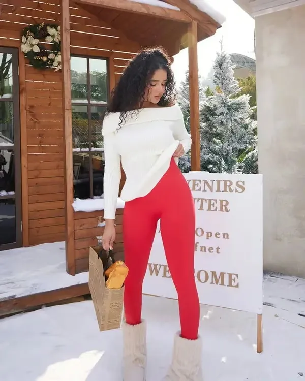 High Waisted Tummy Control Training Leggings ~ Leggings That Hide the Pooch