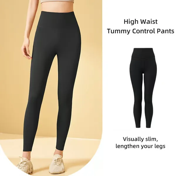 High Waisted Tummy Control Training Leggings ~ Leggings That Hide the Pooch