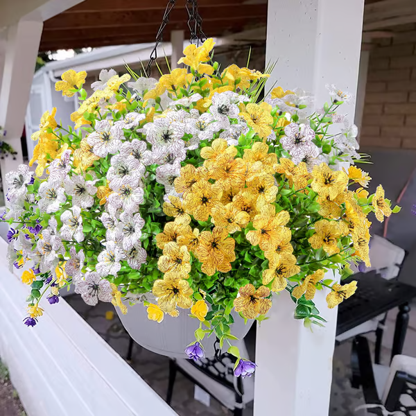 Artificial Outdoor Flowers ~ Garden-fresh look that lasts all year