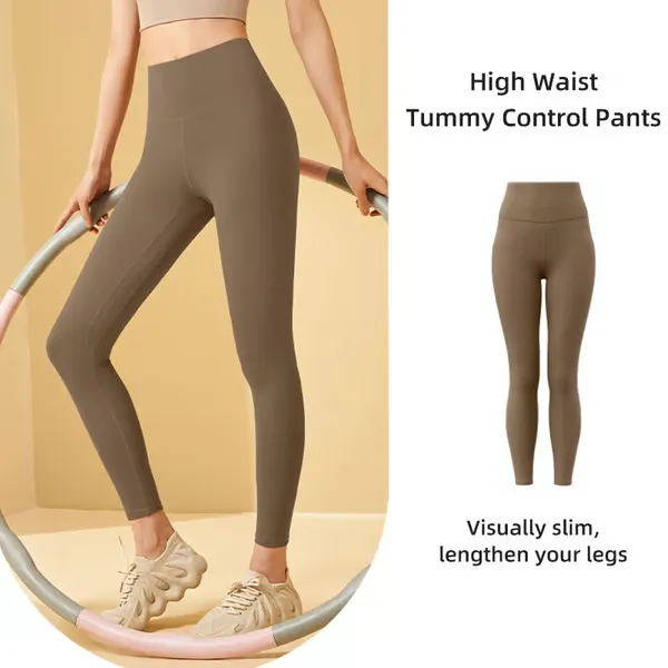 High Waisted Tummy Control Training Leggings ~ Leggings That Hide the Pooch