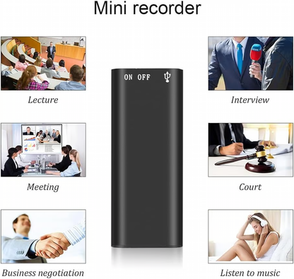 Discreet Voice Recorder ~ Capture clear audio anytime, anywhere-