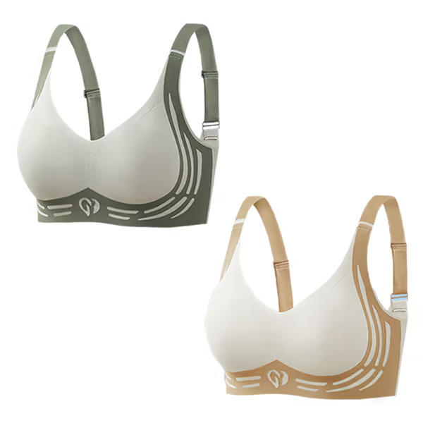 Super Gather Bra ~ Wire-free lift and shaping for all-day comfort