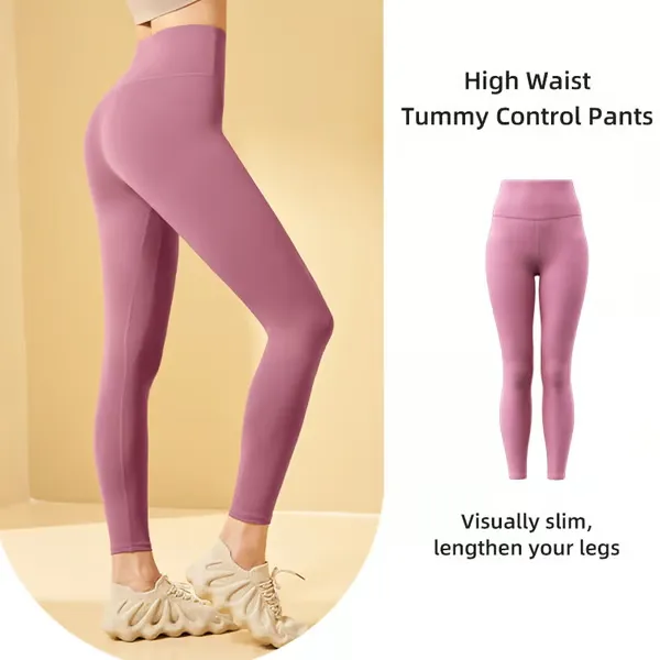 High Waisted Tummy Control Training Leggings ~ Leggings That Hide the Pooch