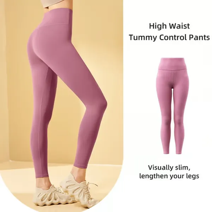 High Waisted Tummy Control Training Leggings ~ Leggings That Hide the Pooch