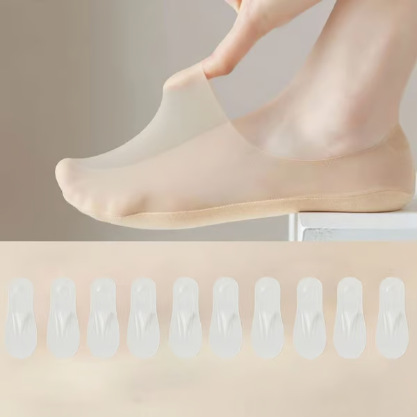 Invisible Breathable Socks ~ Stay-cool comfort that never slips