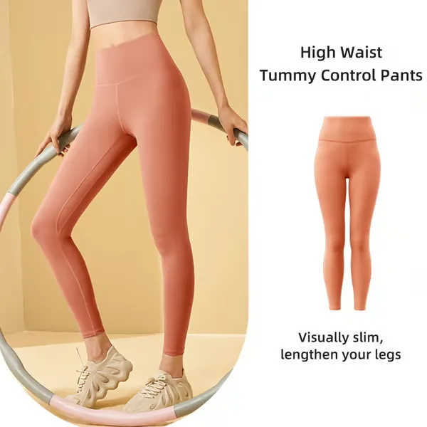 High Waisted Tummy Control Training Leggings ~ Leggings That Hide the Pooch