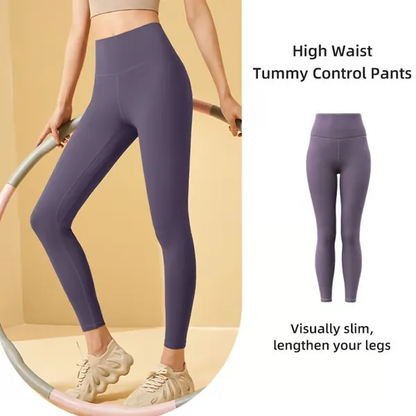 High Waisted Tummy Control Training Leggings ~ Leggings That Hide the Pooch
