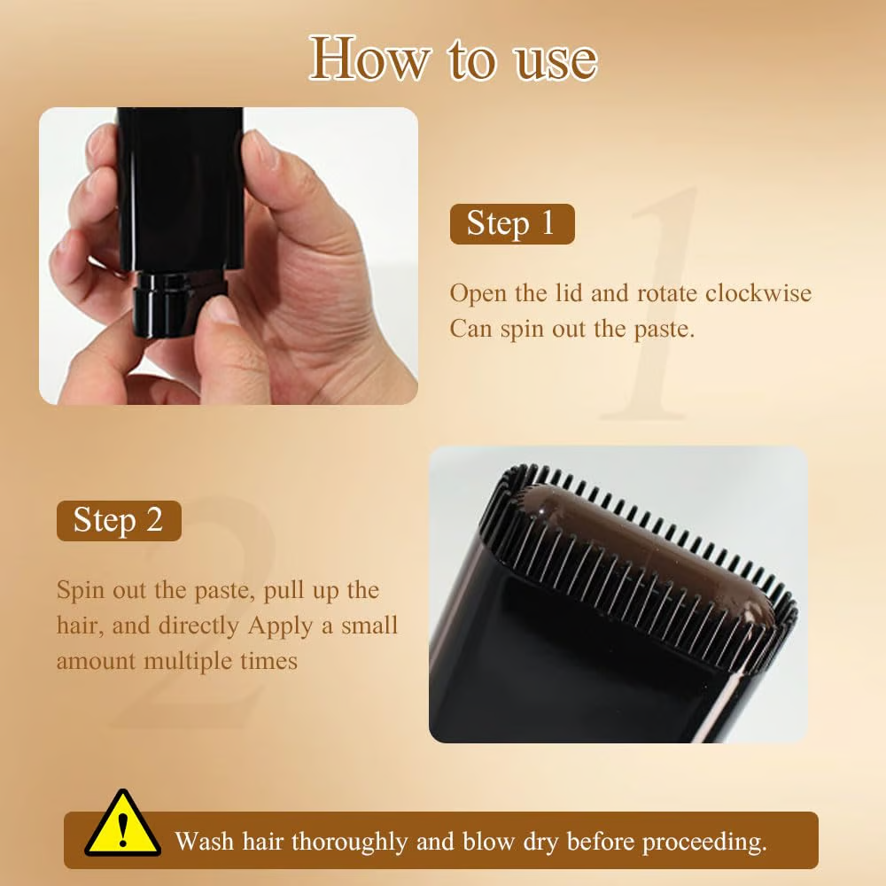 Portable Hair Dye Comb ~ Emergency Gray Hair Fix