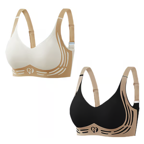 Super Gather Bra ~ Wire-free lift and shaping for all-day comfort
