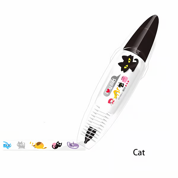 Cute Animals Decorative Pen ~ Instantly decorate notebooks, planners, and more-
