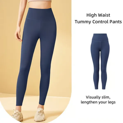 High Waisted Tummy Control Training Leggings ~ Leggings That Hide the Pooch