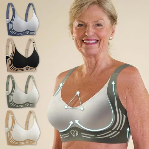 Super Gather Bra ~ Wire-free lift and shaping for all-day comfort