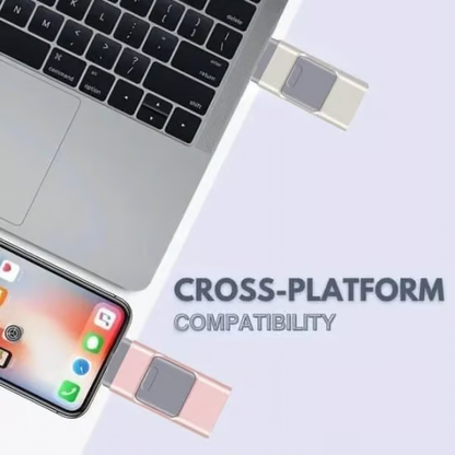 4 in 1 USB Flash Drive ~ The only flash drive you’ll ever need.