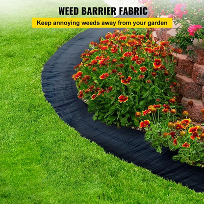 Premium Woven Weed Barrier ~ No chemicals, no mess, just results