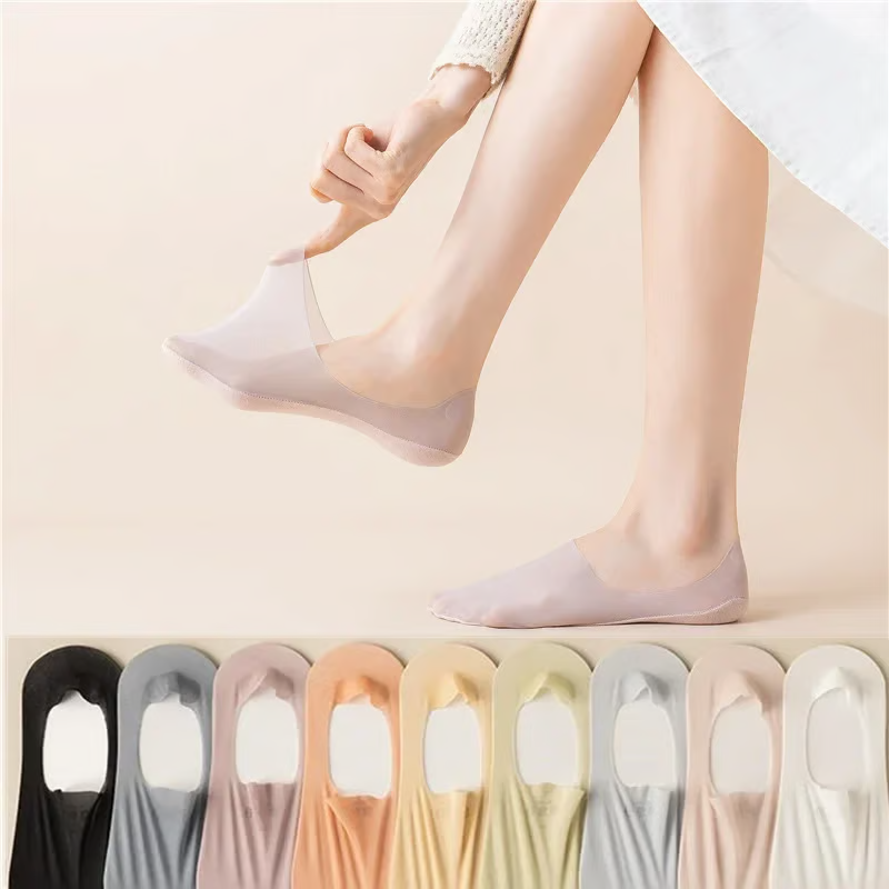 Invisible Breathable Socks ~ Stay-cool comfort that never slips