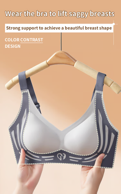 Super Gather Bra ~ Wire-free lift and shaping for all-day comfort