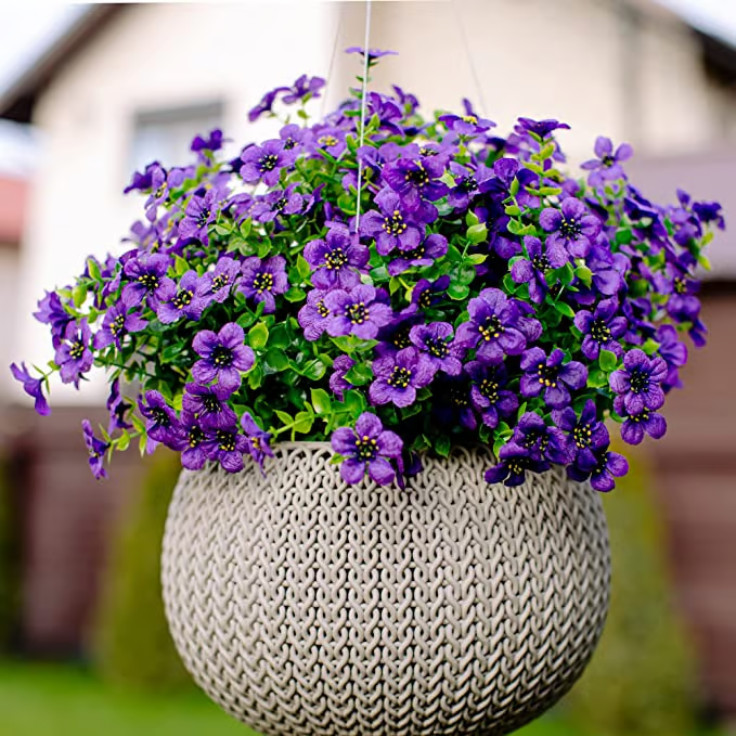 Artificial Outdoor Flowers ~ Garden-fresh look that lasts all year