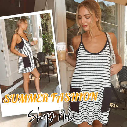 2-in-1 Summer Dress ~ Breezy Fit with Secret Built-In Shorts