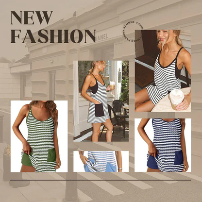 2-in-1 Summer Dress ~ Breezy Fit with Secret Built-In Shorts