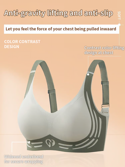 Super Gather Bra ~ Wire-free lift and shaping for all-day comfort