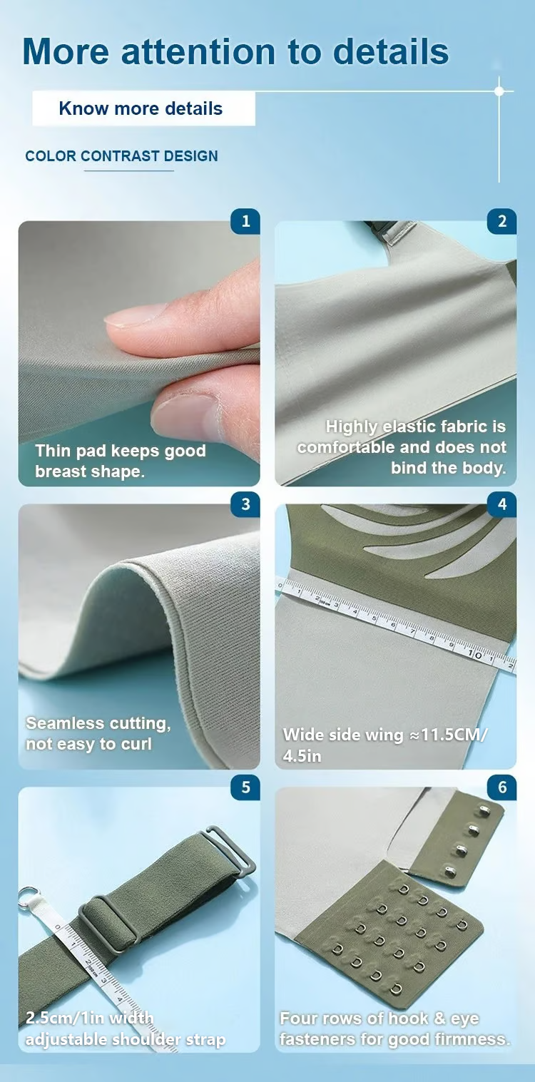 Super Gather Bra ~ Wire-free lift and shaping for all-day comfort