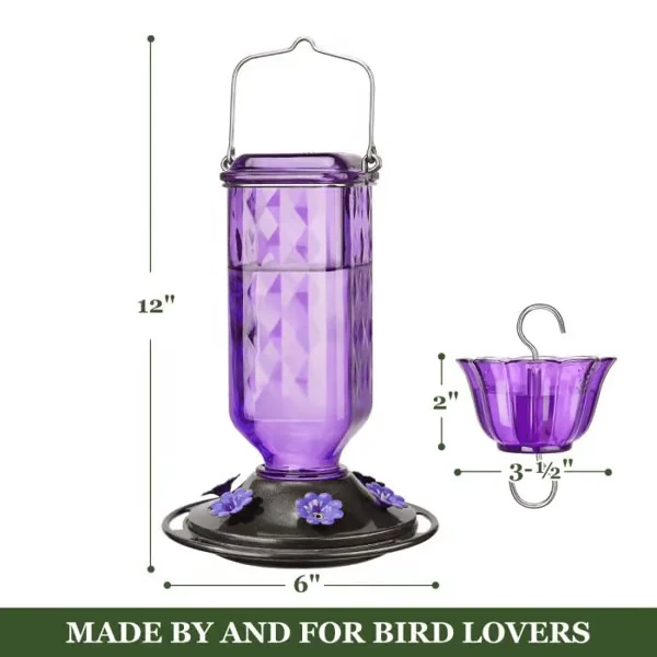 Hummingbird Feeder ~ Turn your backyard into a hummingbird haven