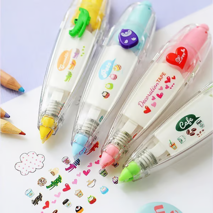 Cute Animals Decorative Pen ~ Instantly decorate notebooks, planners, and more-
