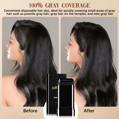 Portable Hair Dye Comb ~ Emergency Gray Hair Fix