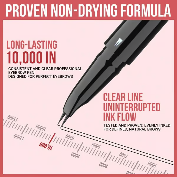 Microblading Eyebrow Pencil ~ Hair-like strokes for natural, fuller brows