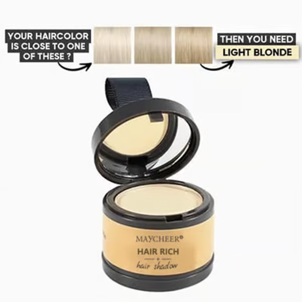 Hairline & Root Cover Powder ~ Fake a Fuller Hairline in 5 Seconds.