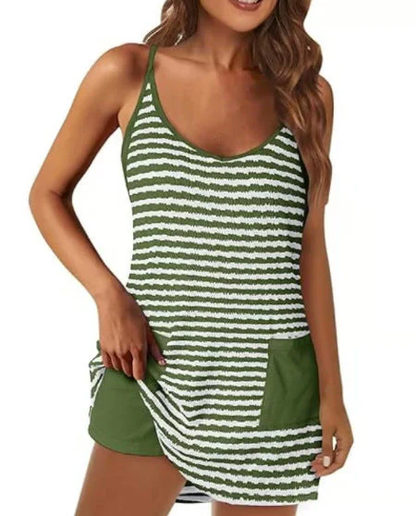 2-in-1 Summer Dress ~ Breezy Fit with Secret Built-In Shorts