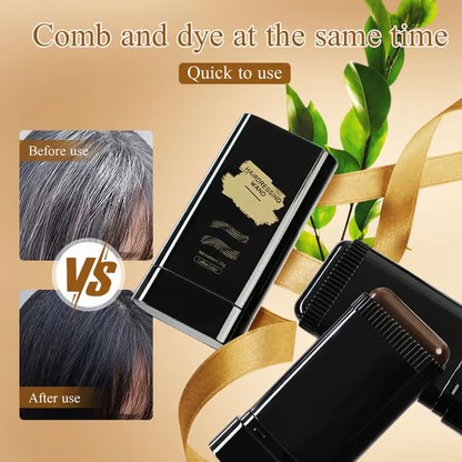 Portable Hair Dye Comb ~ Emergency Gray Hair Fix