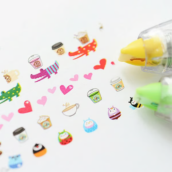 Cute Animals Decorative Pen ~ Instantly decorate notebooks, planners, and more-