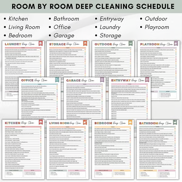 Cleaning & Organizing Toolkit ~ ADHD-focused system to simplify cleaning