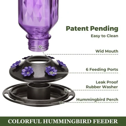 Hummingbird Feeder ~ Turn your backyard into a hummingbird haven