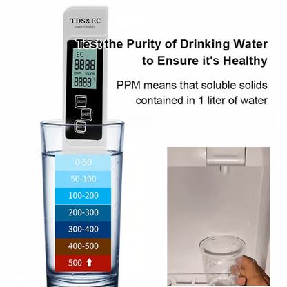 Digital Water Tester ~ Test drinking water, pools, and more