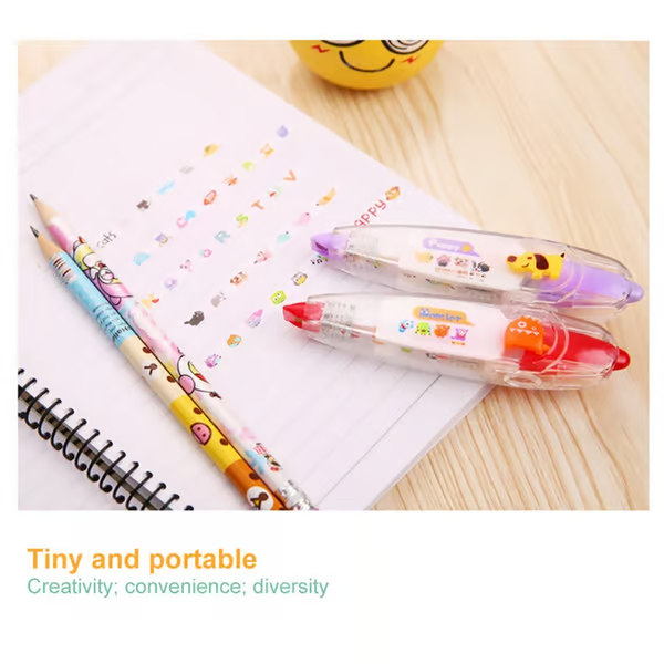 Cute Animals Decorative Pen ~ Instantly decorate notebooks, planners, and more-