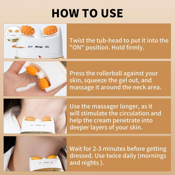 Neck Firming Cream ~ Restore a firmer, smoother neckline in 4 weeks