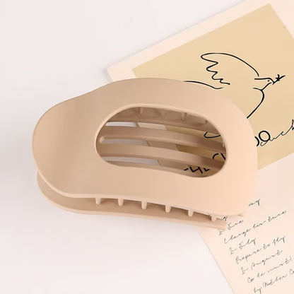 Solid Color Hair Clip ~ Lock in style without breakage or bulk.