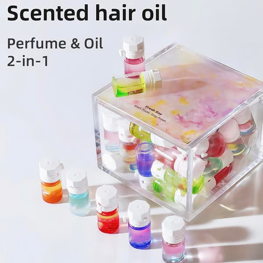 2-in-1 Avocado Hair Oil Capsules (10pcs) ~ Travel-friendly fix for dry, damaged hair