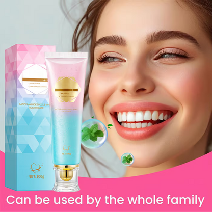 Niacinamide Whitening Toothpaste ~ Whiter teeth, zero pain, real results