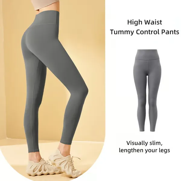 High Waisted Tummy Control Training Leggings ~ Leggings That Hide the Pooch