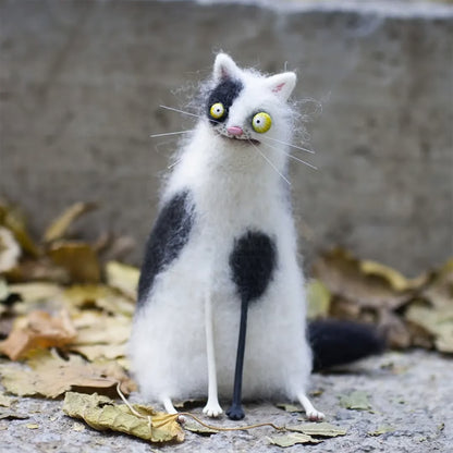 “What Did I Just See?” Eyes Plush Cat ~ The internet’s favorite weird cat.