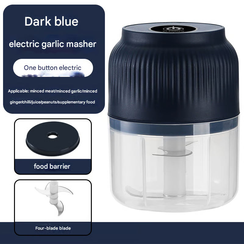 Electric Portable Veggie Choppe ~ Freshly chopped ingredients in seconds.