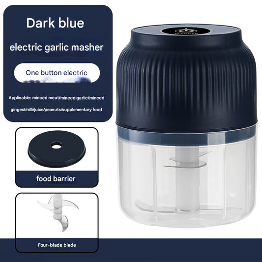 Electric Portable Veggie Choppe ~ Freshly chopped ingredients in seconds.